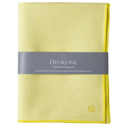 Nuances Coton & Lin Jaune Pale