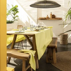 Nuances Coton & Lin Jaune Pale