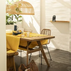 Nuances Coton & Lin Jaune Tournesol