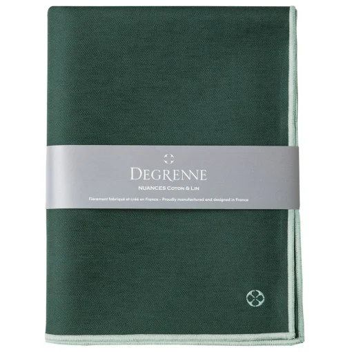 Nuances Coton & Lin Vert Emeraude