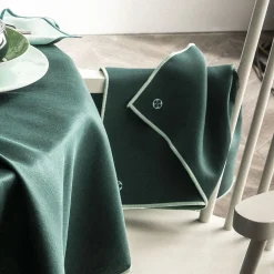 Nuances Coton & Lin Vert Emeraude