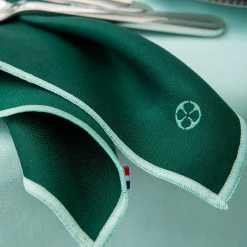 Nuances Coton & Lin Vert Emeraude