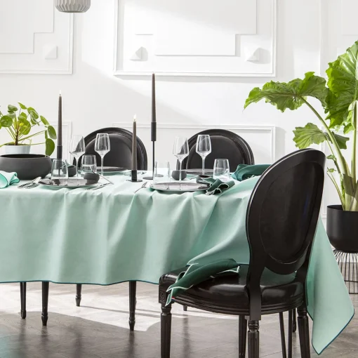 Nuances Coton & Lin Vert Menthe
